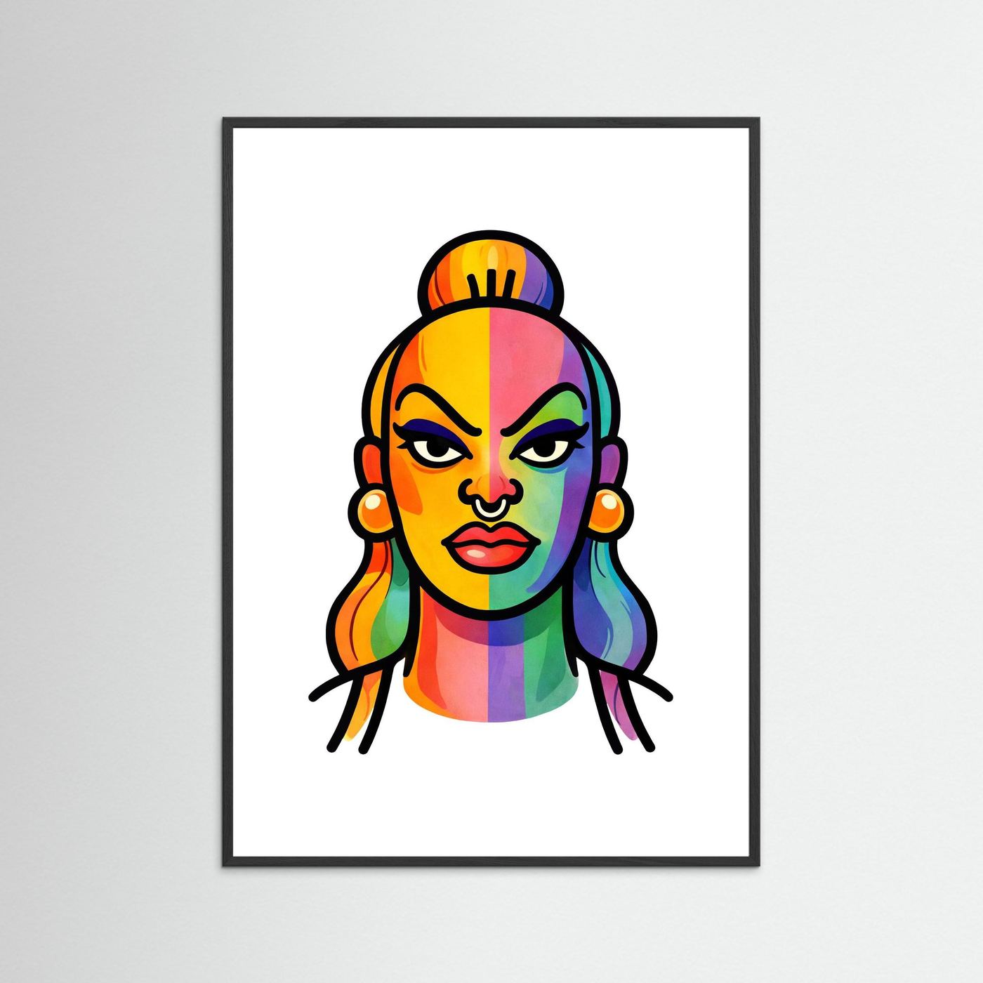 Proud Portraits: Club Kid | Fine Art Paper