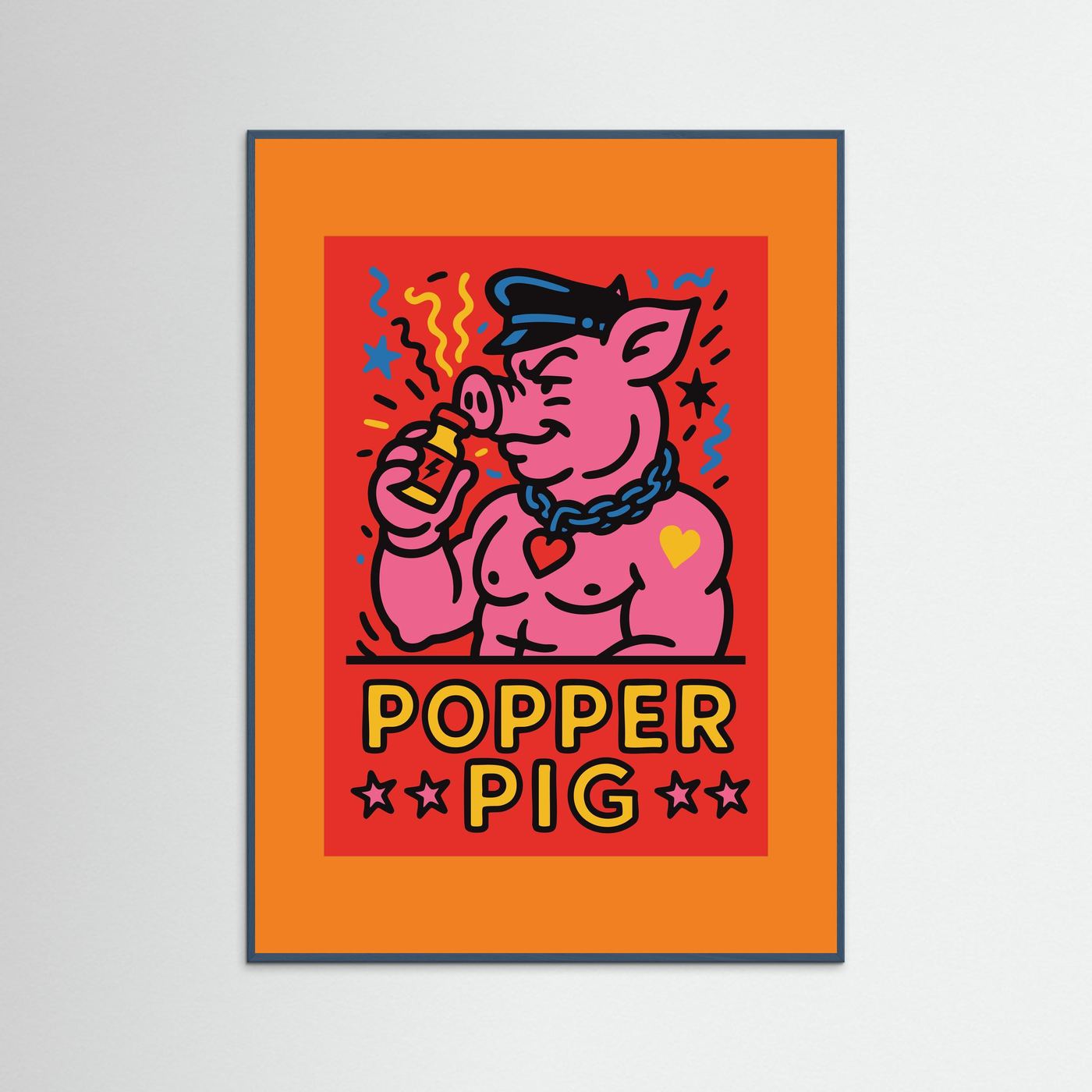 Popper Pig | Fine Art Paper