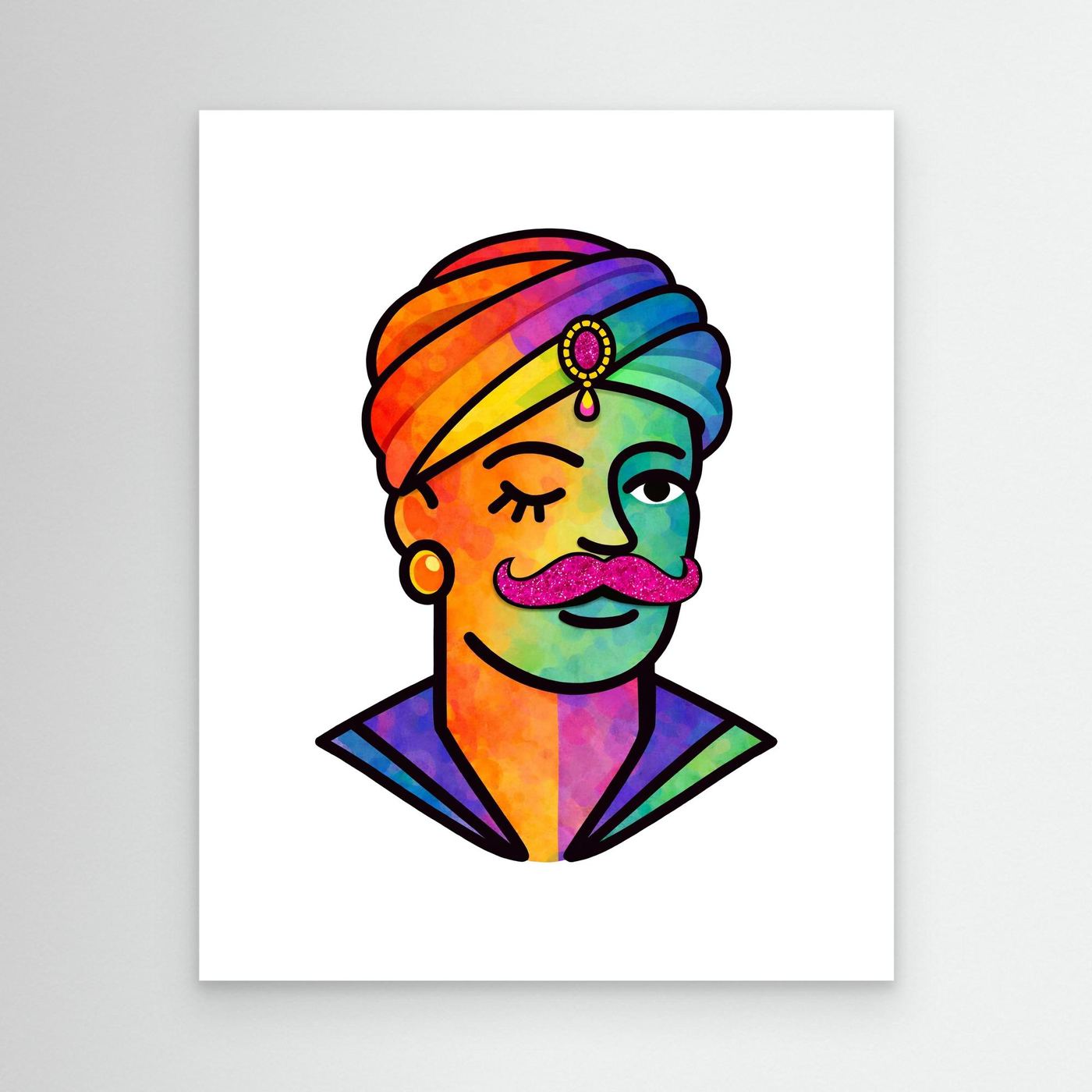 Proud Portraits: Turban Chic | Canvas