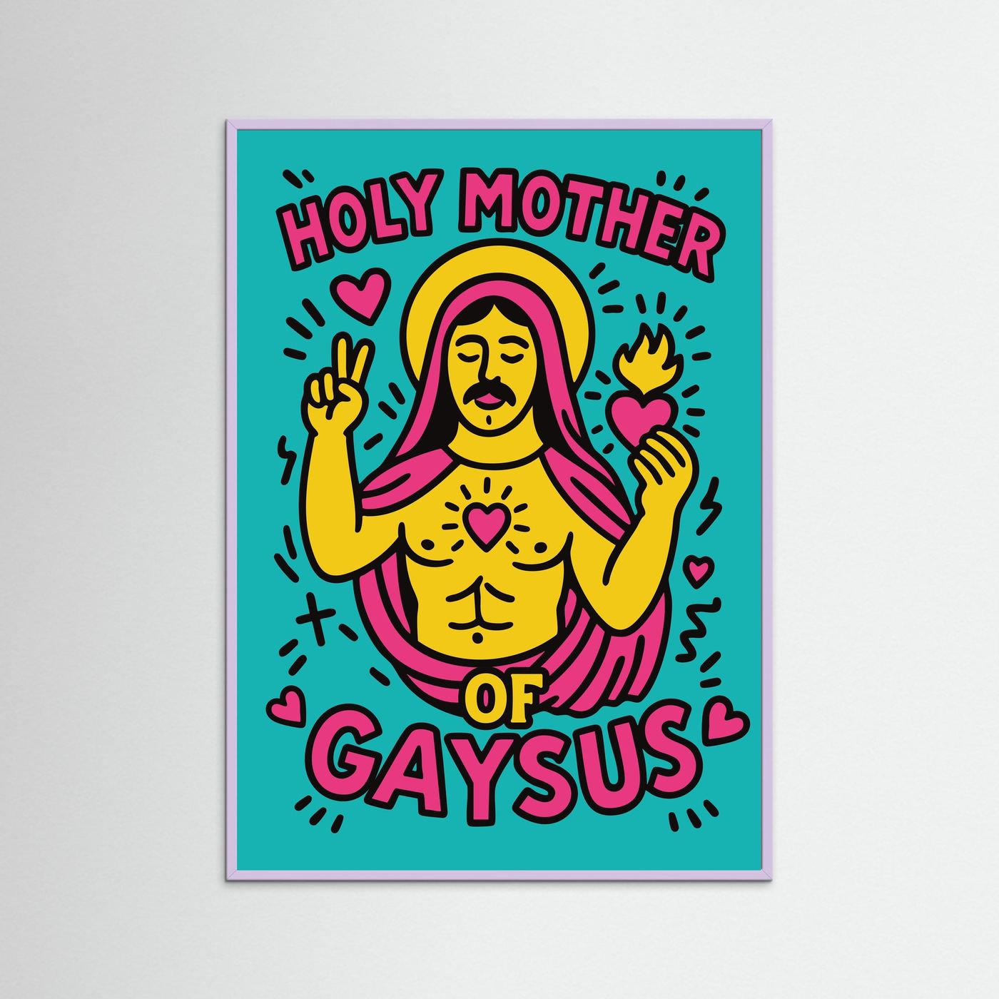 [] Holy Mother of Gaysus | Fine Art Paper