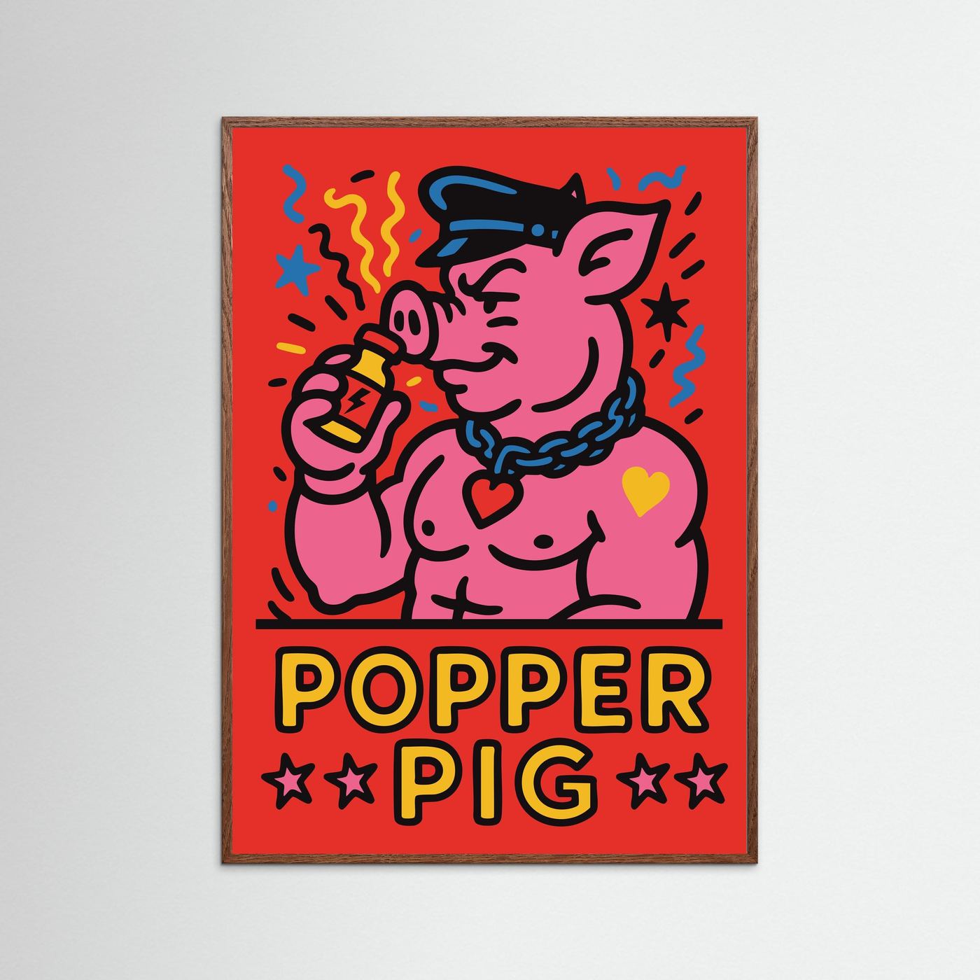 Popper Pig | Fine Art Paper