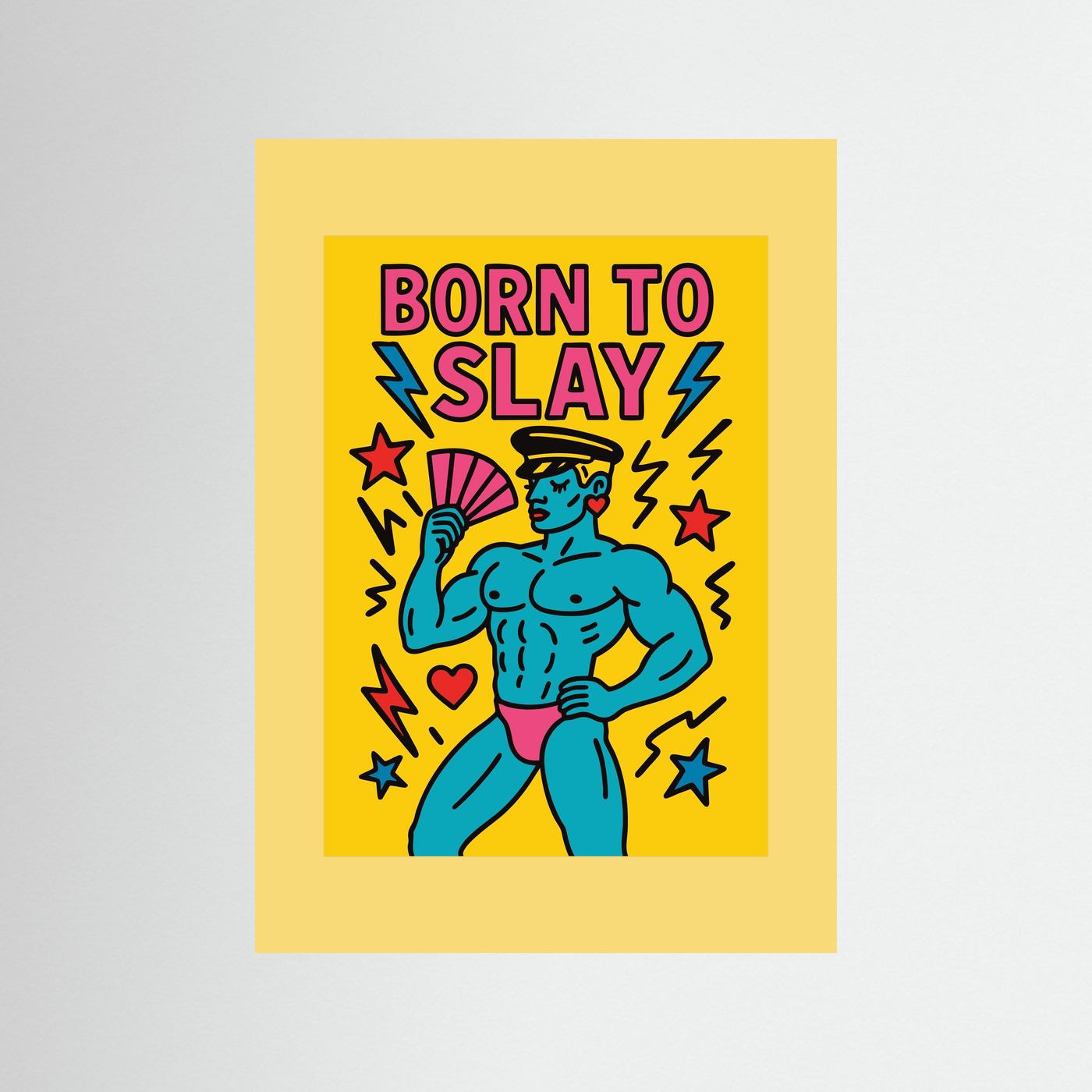 Born to Slay | Fine Art Paper