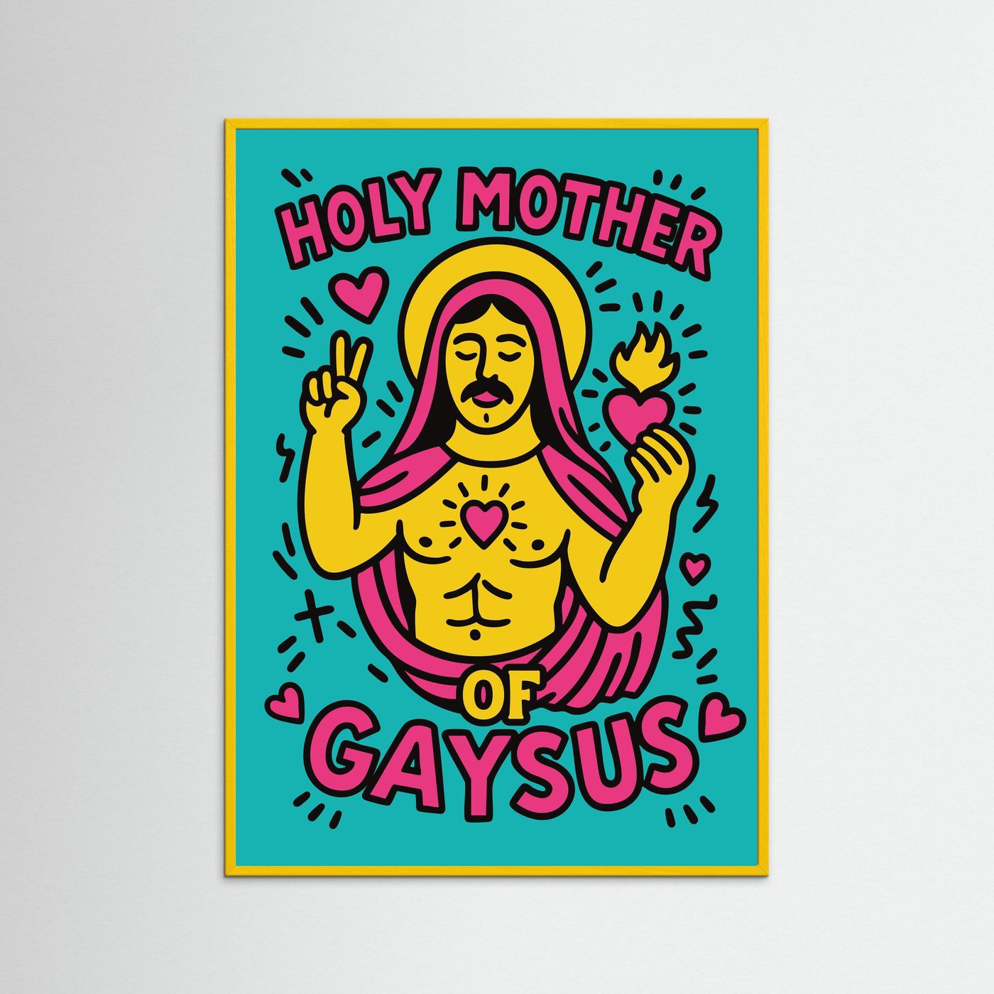 [] Holy Mother of Gaysus | Fine Art Paper