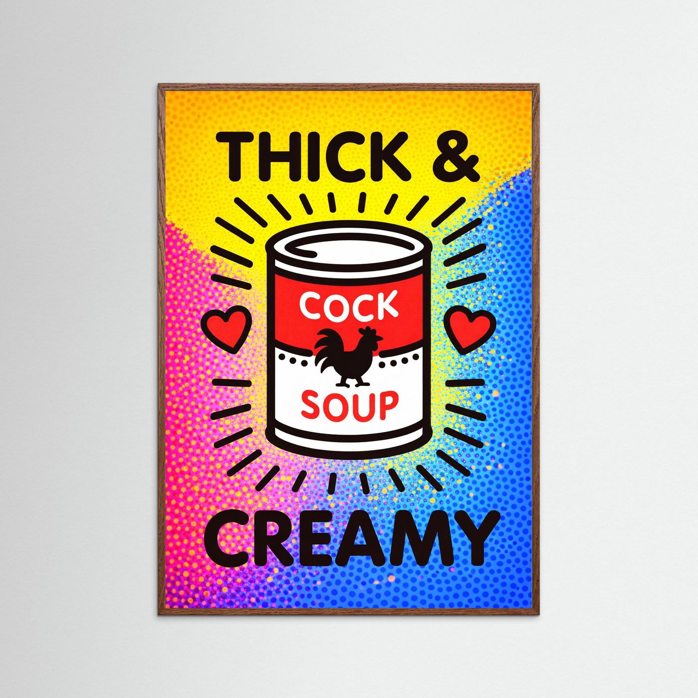 Thick & Creamy (Halftone Ver.) | Fine Art Paper