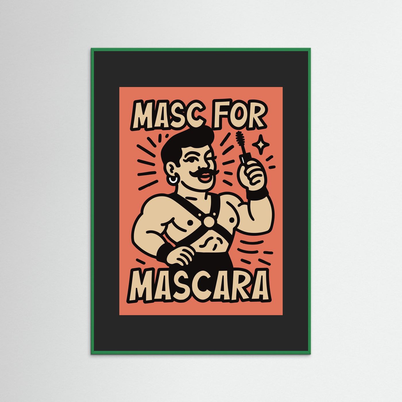 Masc for Mascara | Fine Art Paper