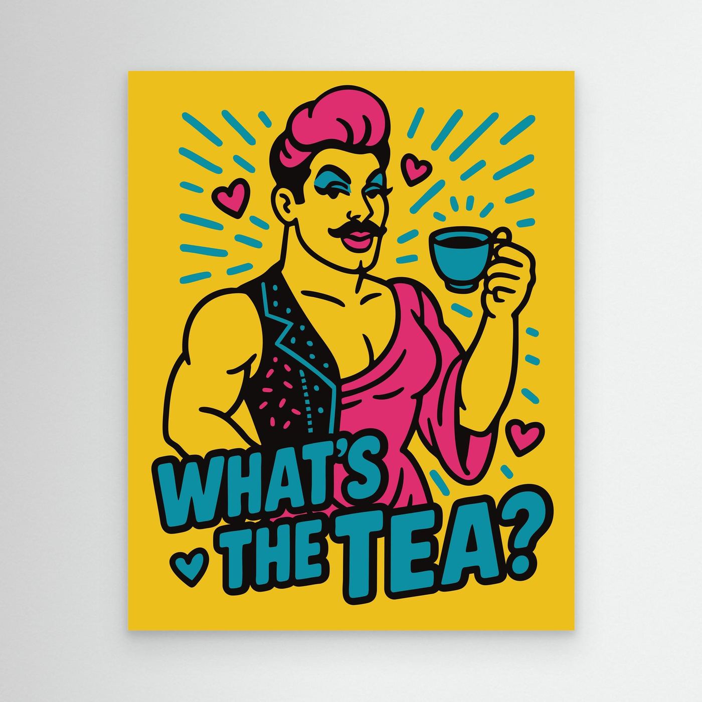 What's The Tea? | Canvas