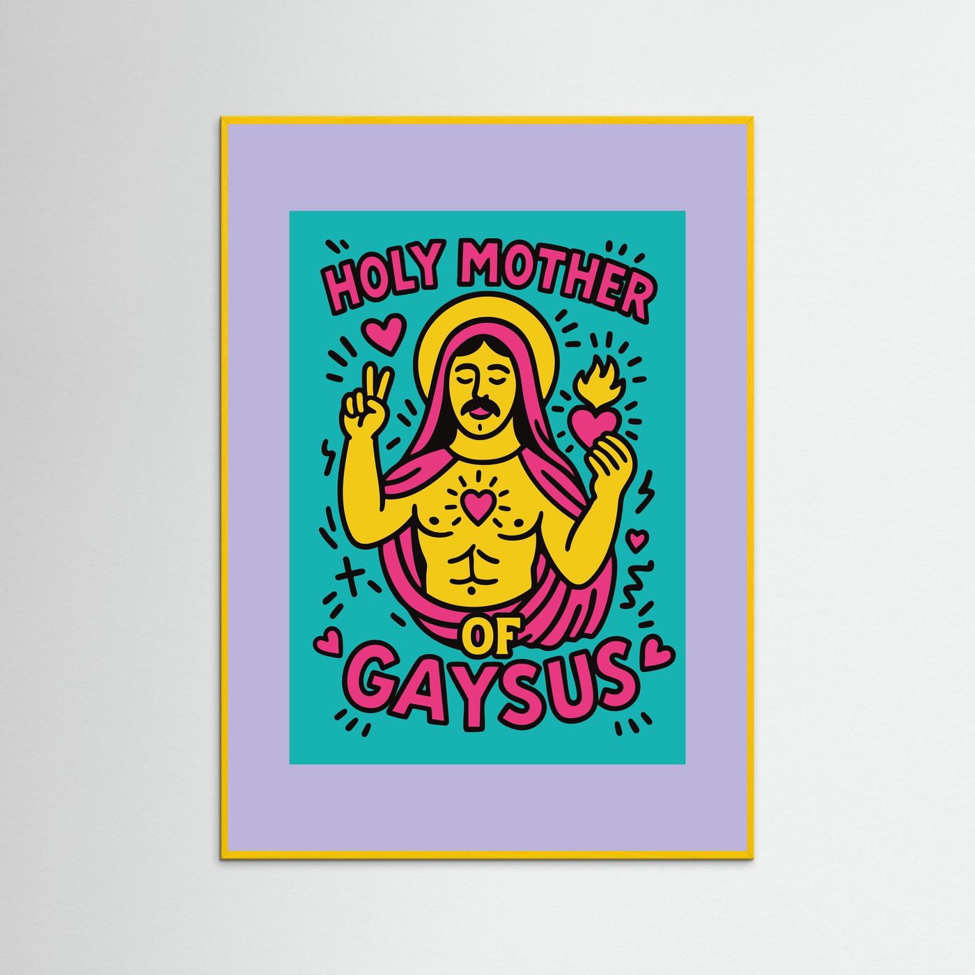 [] Holy Mother of Gaysus | Fine Art Paper