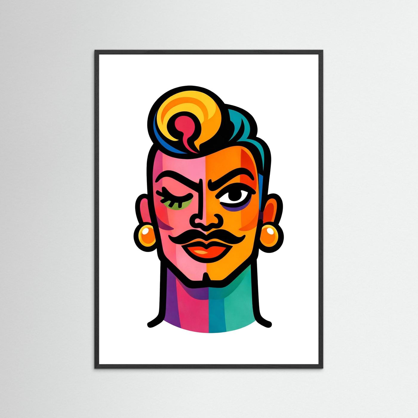 Proud Portraits: Quiff | Fine Art Paper