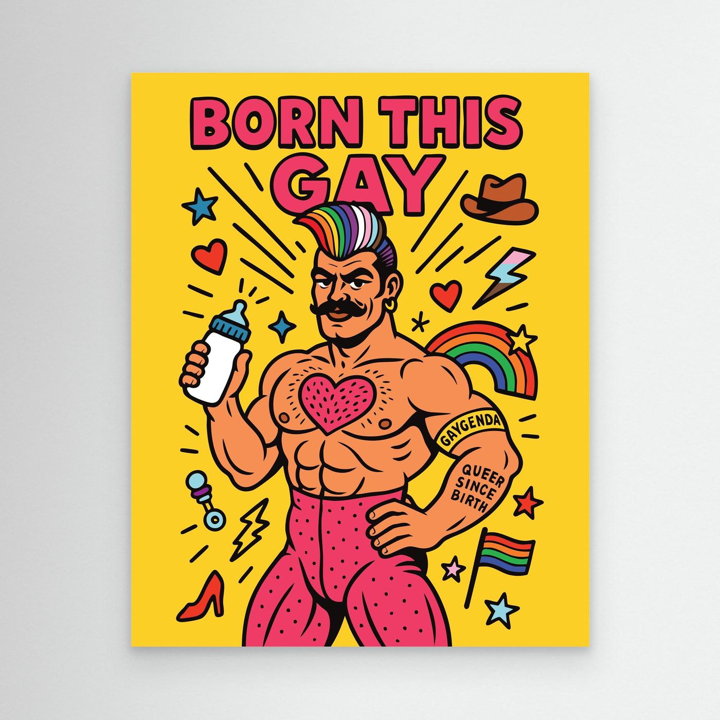 Born This Gay | Canvas