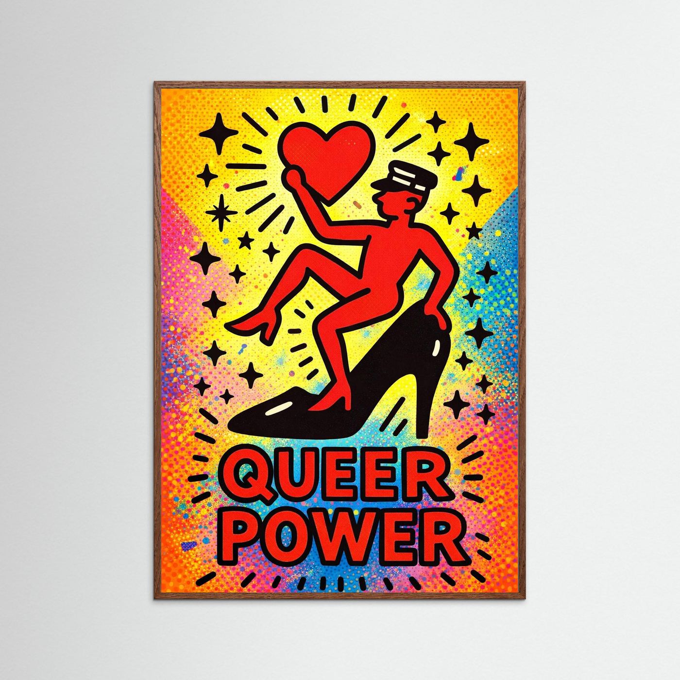 Queer Power (Halftone Ver.) | Fine Art Paper