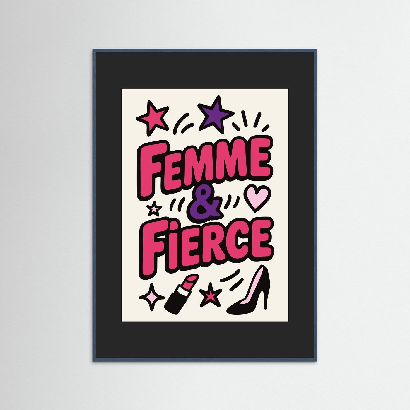 Femme & Fierce | Fine Art Paper