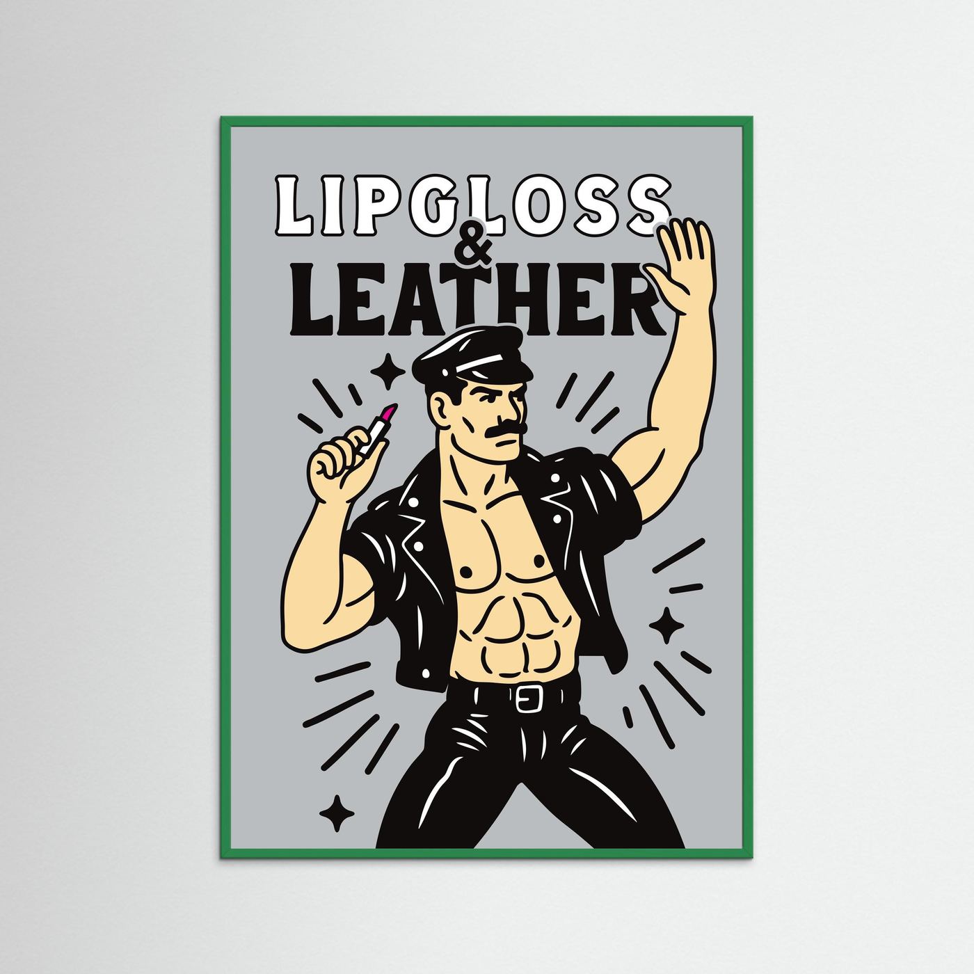 Lipgloss & Leather | Fine Art Paper