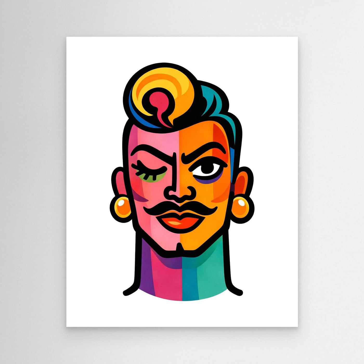 Proud Portraits: Quiff | Canvas