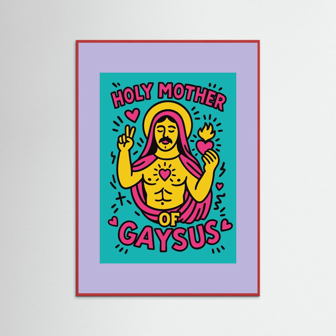 [] Holy Mother of Gaysus | Fine Art Paper