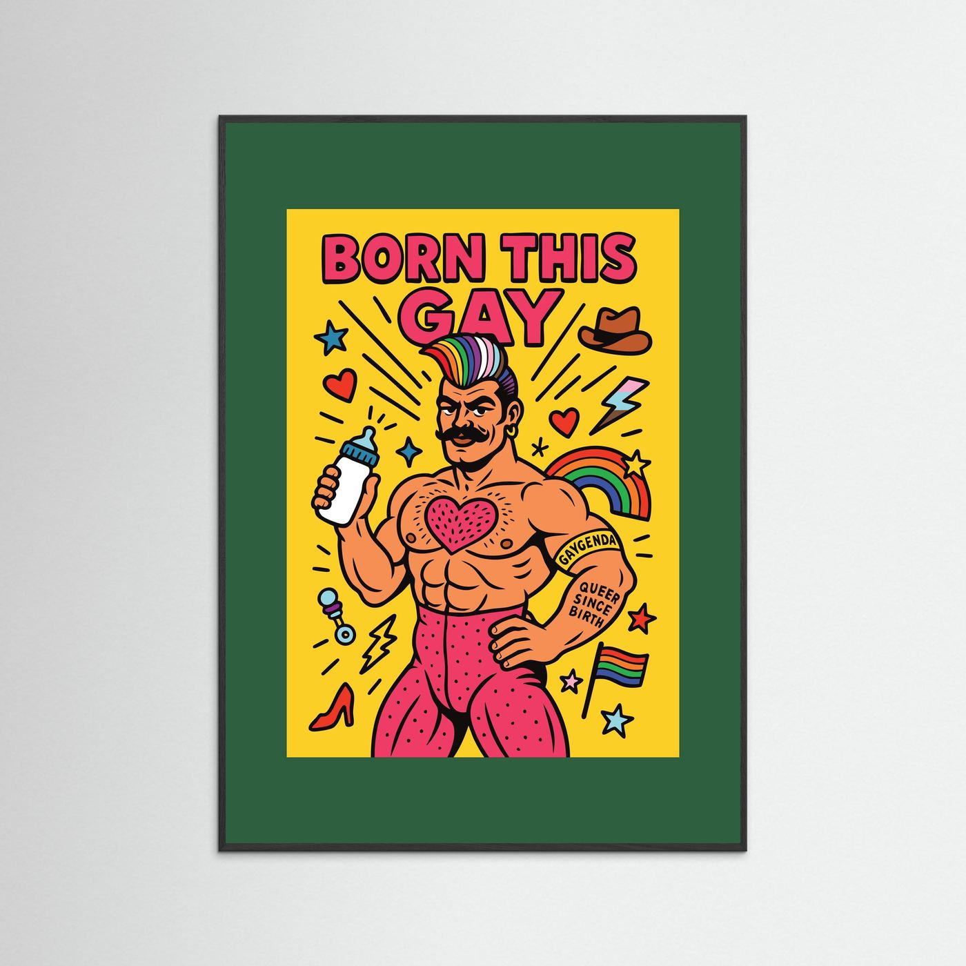Born This Gay | Fine Art Paper