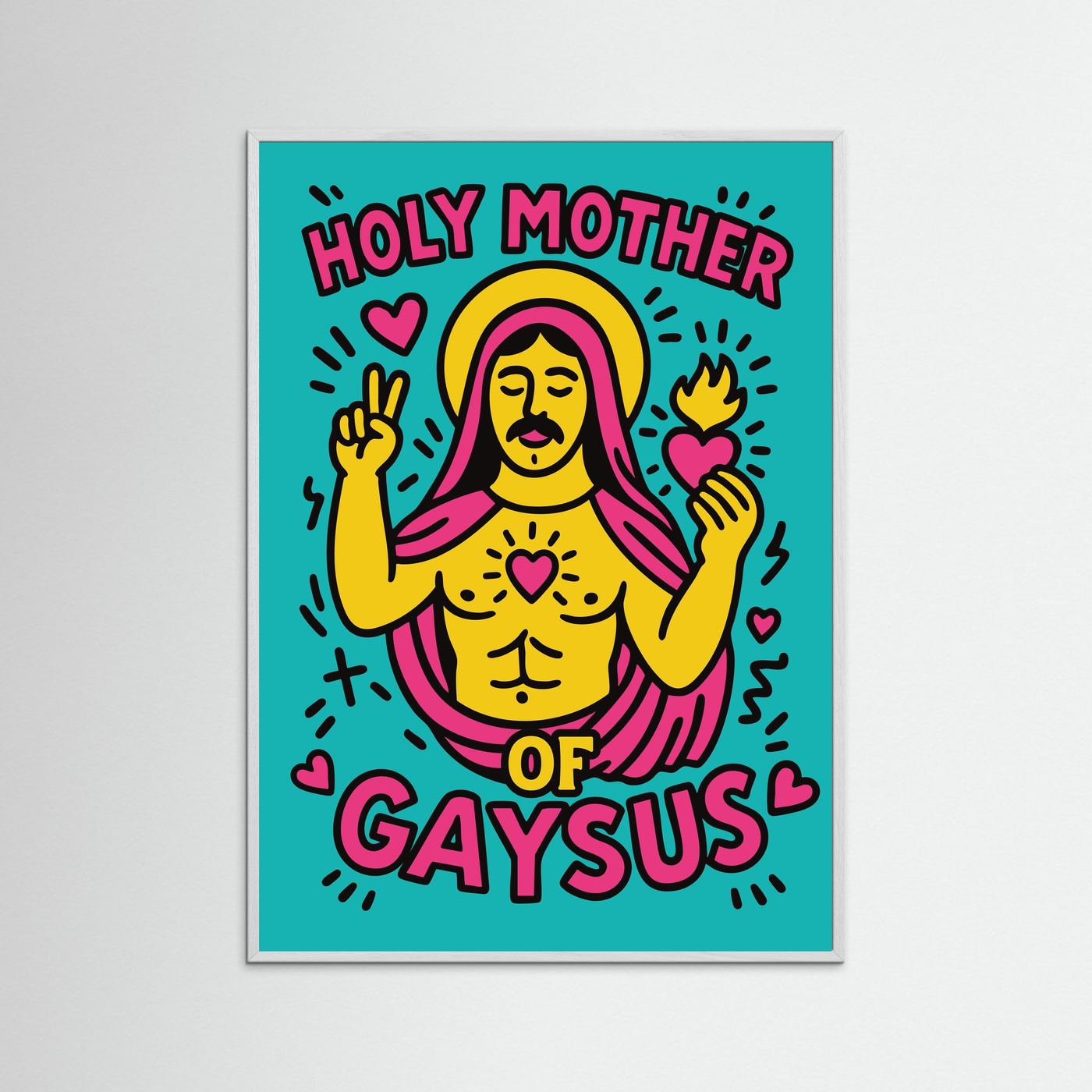 [] Holy Mother of Gaysus | Fine Art Paper