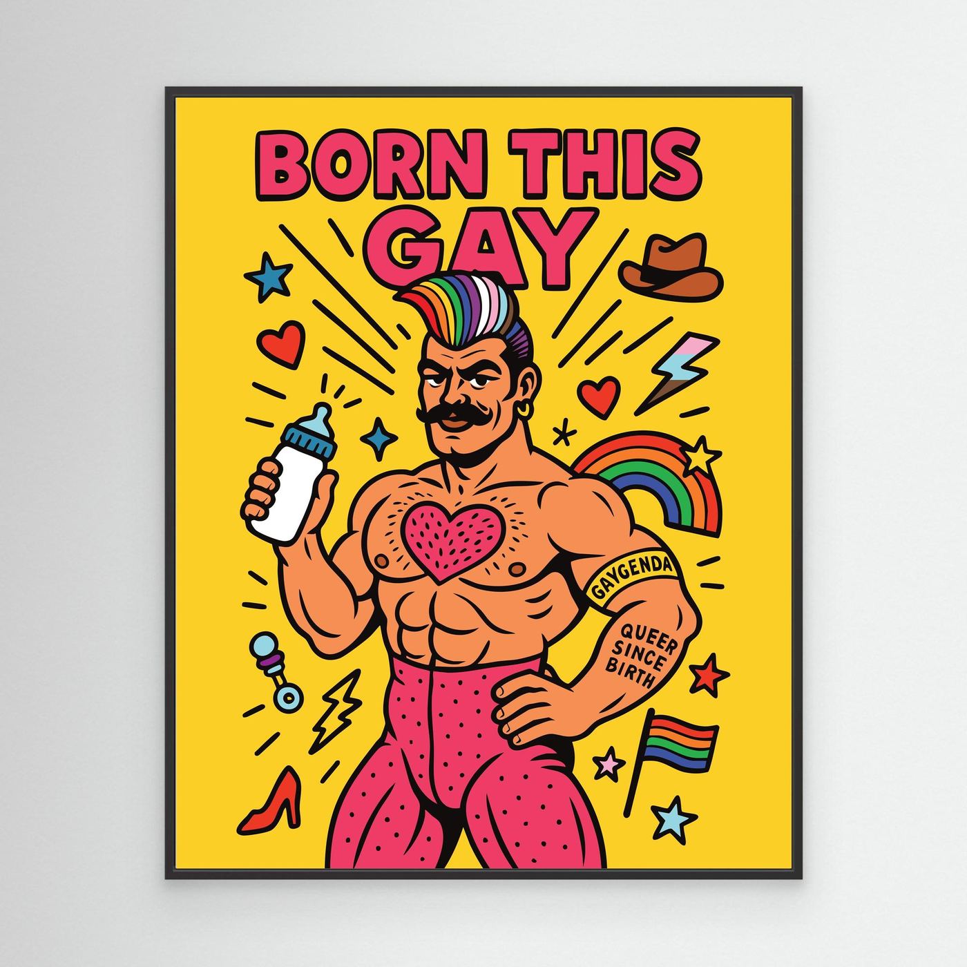 Born This Gay | Canvas
