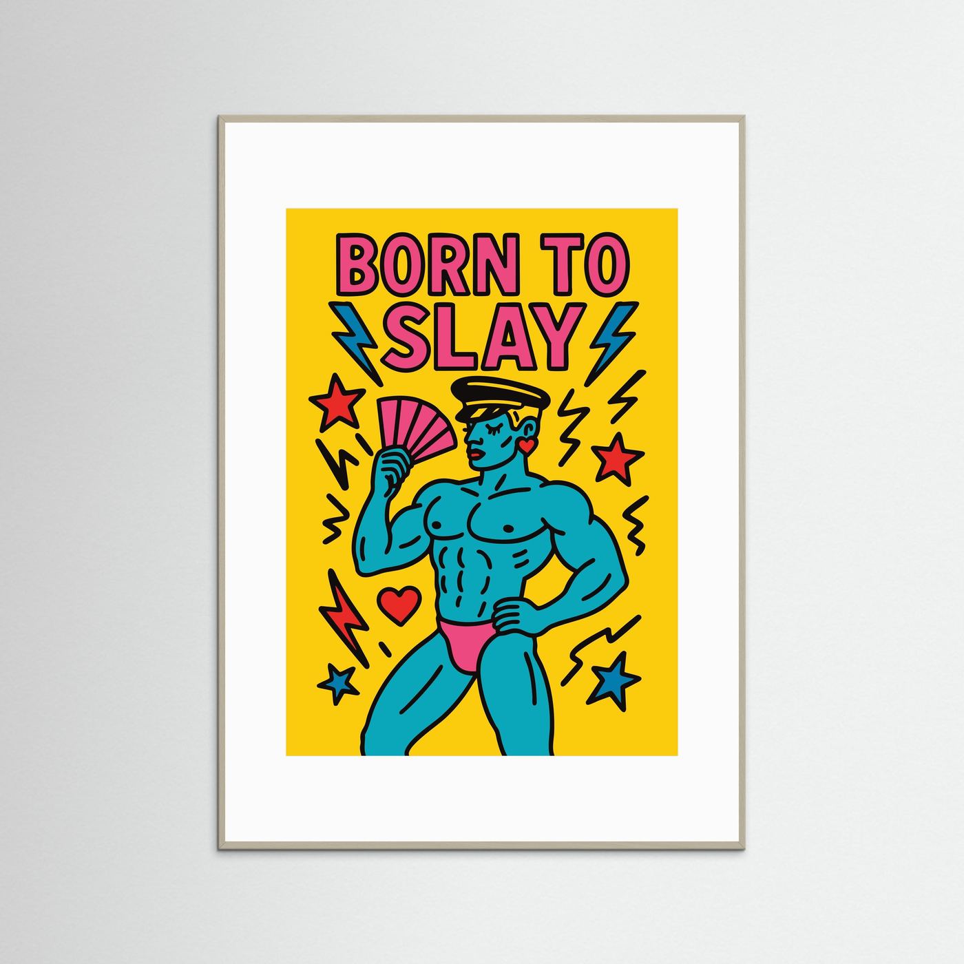 Born to Slay | Fine Art Paper