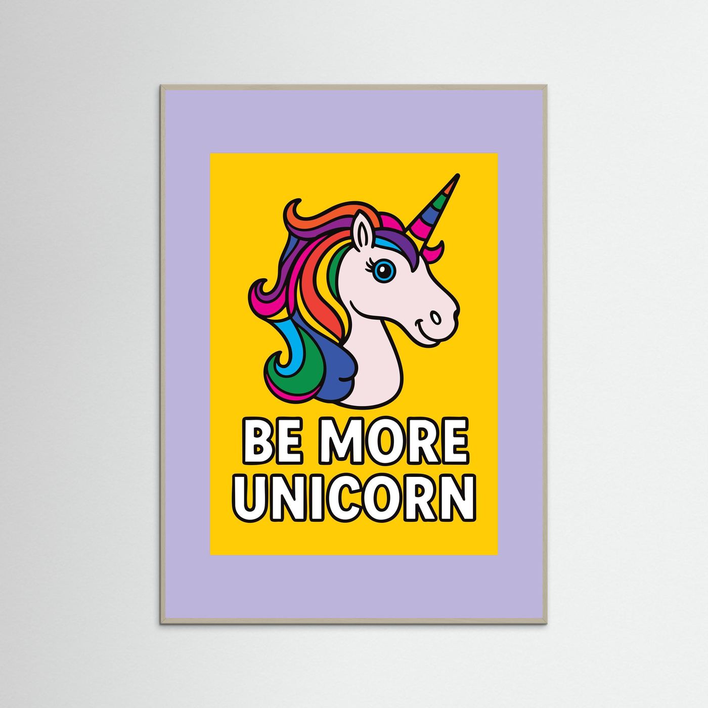 Be More Unicorn | Fine Art Paper