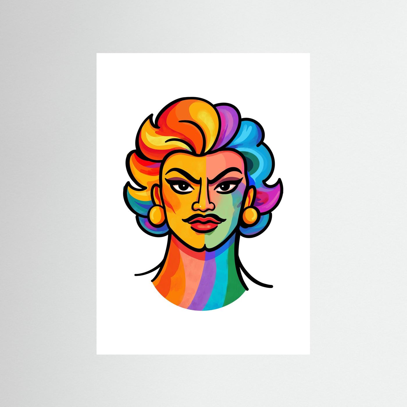 Proud Portraits: Butch Bitch | Fine Art Paper