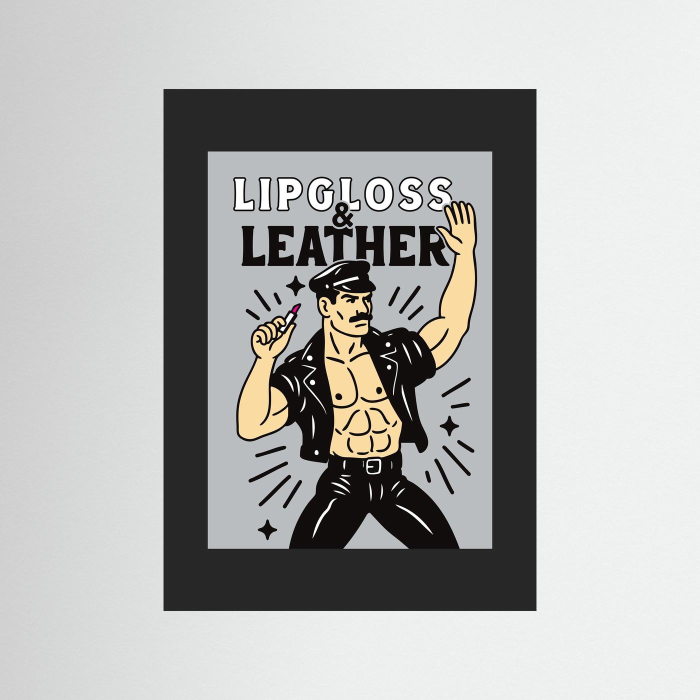 Lipgloss & Leather | Fine Art Paper