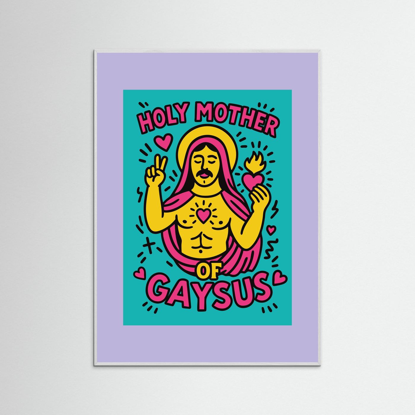 [] Holy Mother of Gaysus | Fine Art Paper