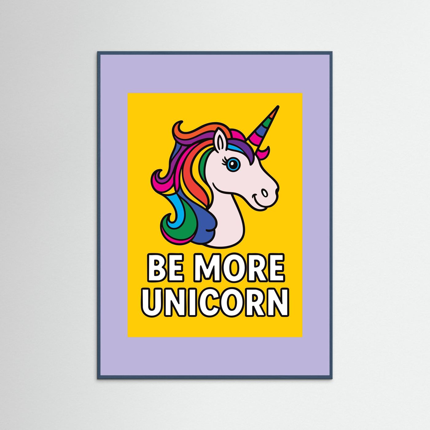 Be More Unicorn | Fine Art Paper