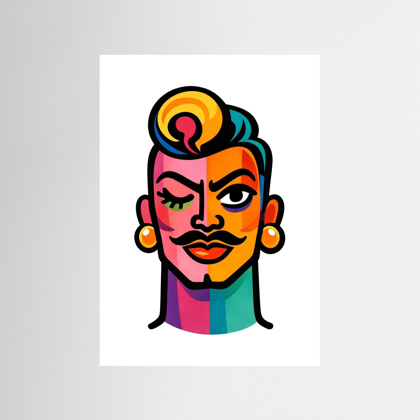 Proud Portraits: Quiff | Fine Art Paper