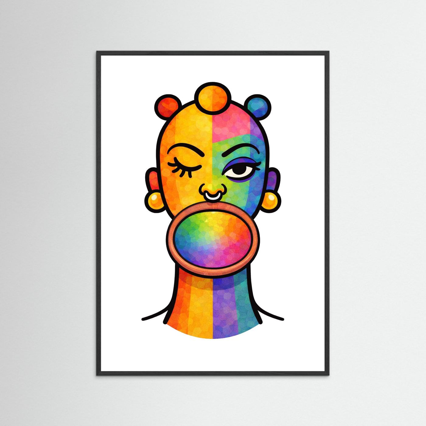 Adournment - Tryptich: Mursi | Fine Art Paper