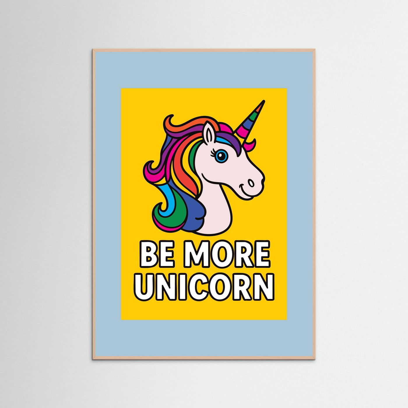 Be More Unicorn | Fine Art Paper
