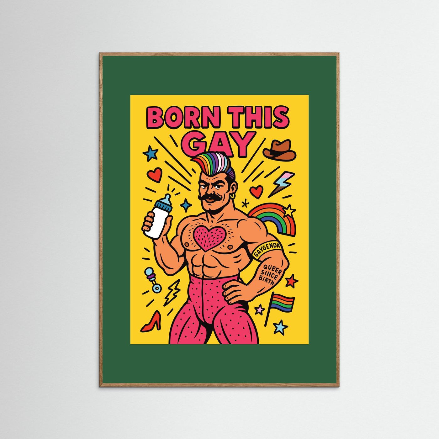 Born This Gay | Fine Art Paper