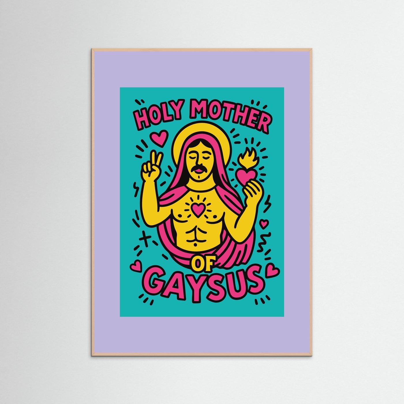 [] Holy Mother of Gaysus | Fine Art Paper