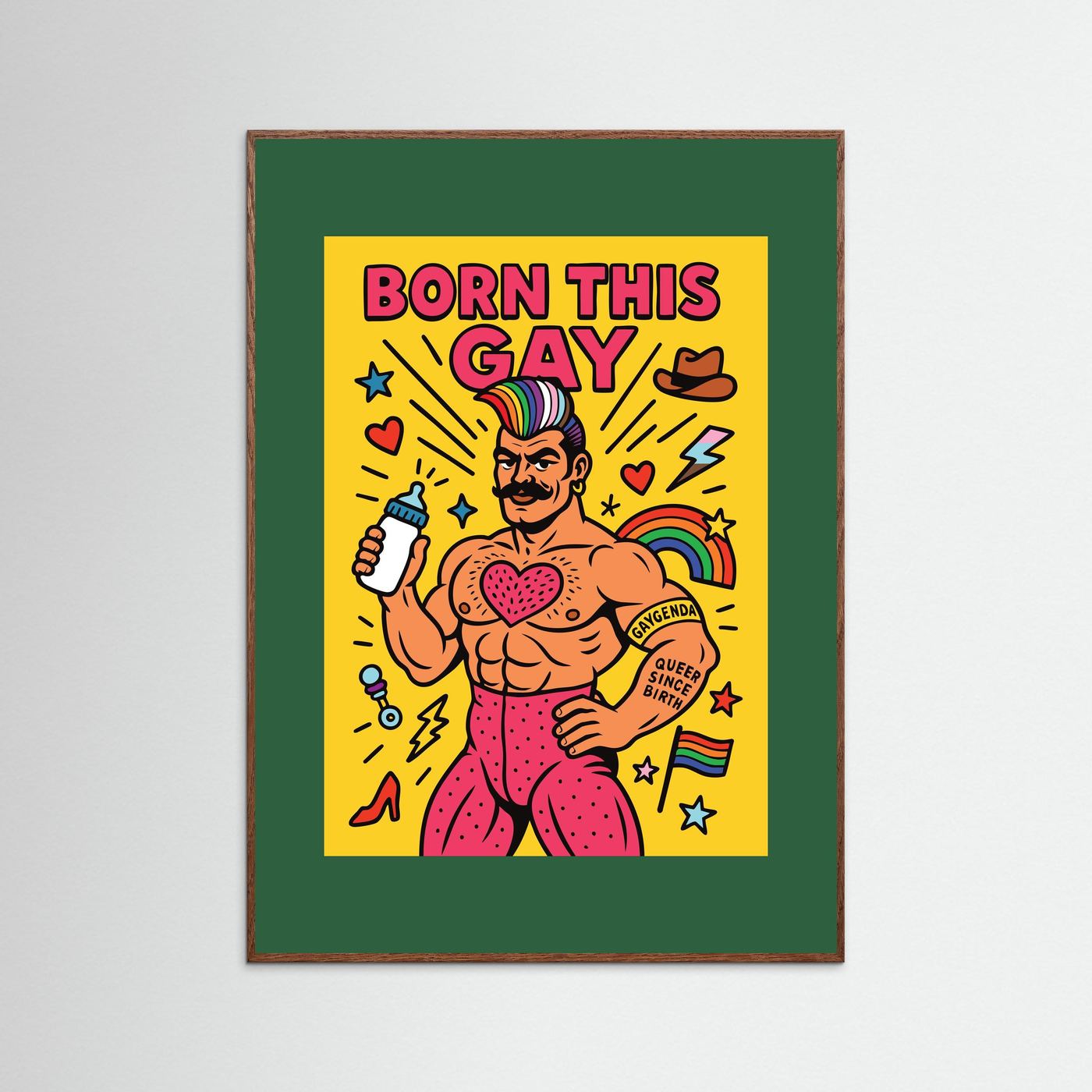 Born This Gay | Fine Art Paper