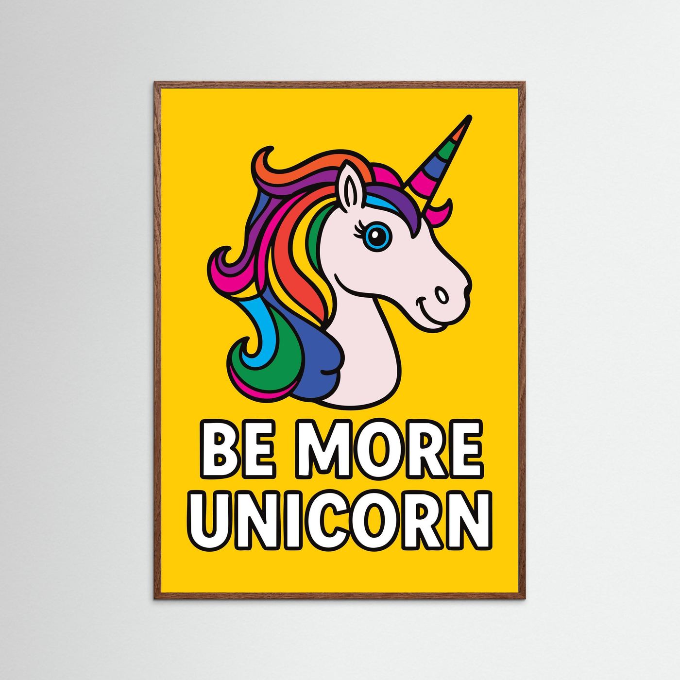 Be More Unicorn | Fine Art Paper
