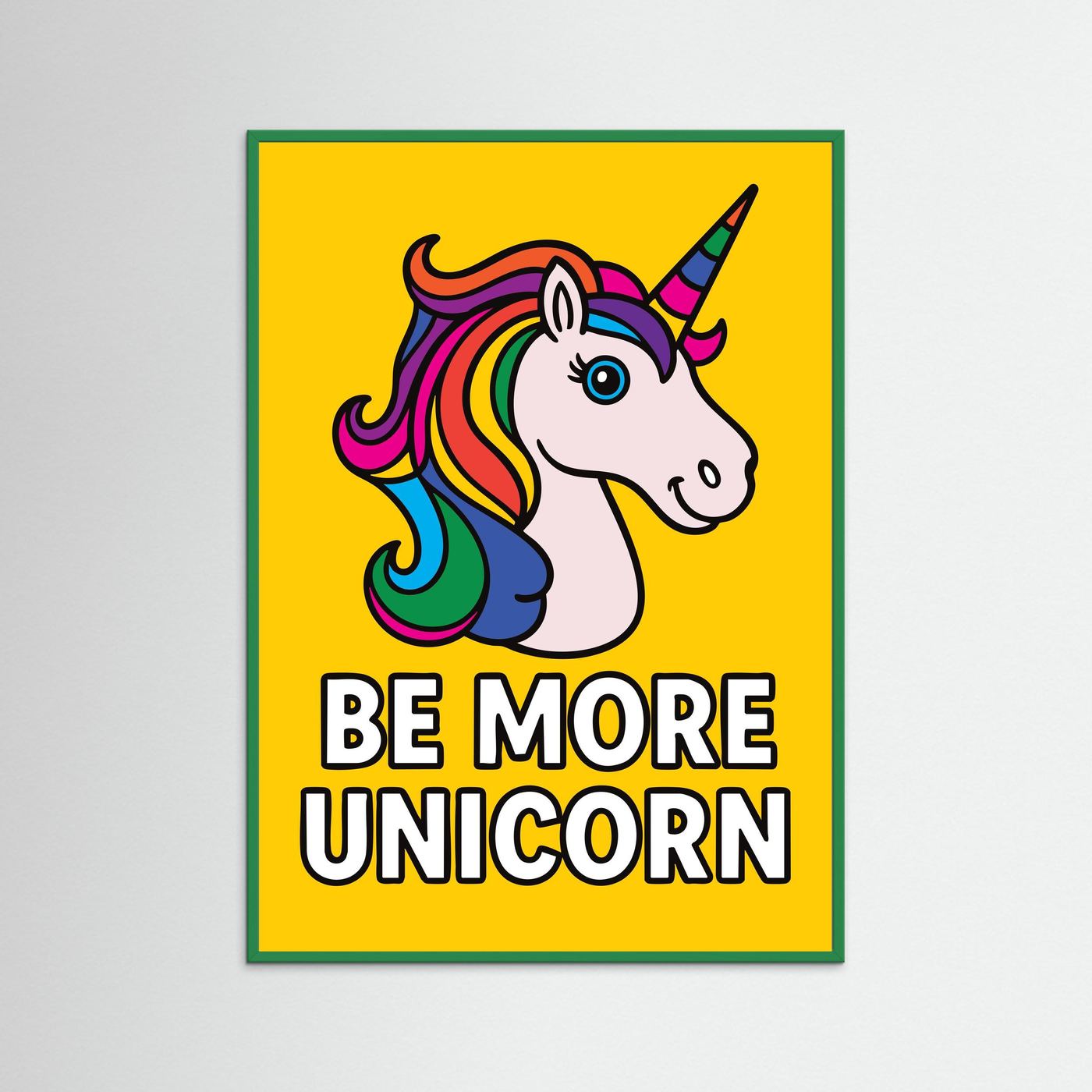 Be More Unicorn | Fine Art Paper