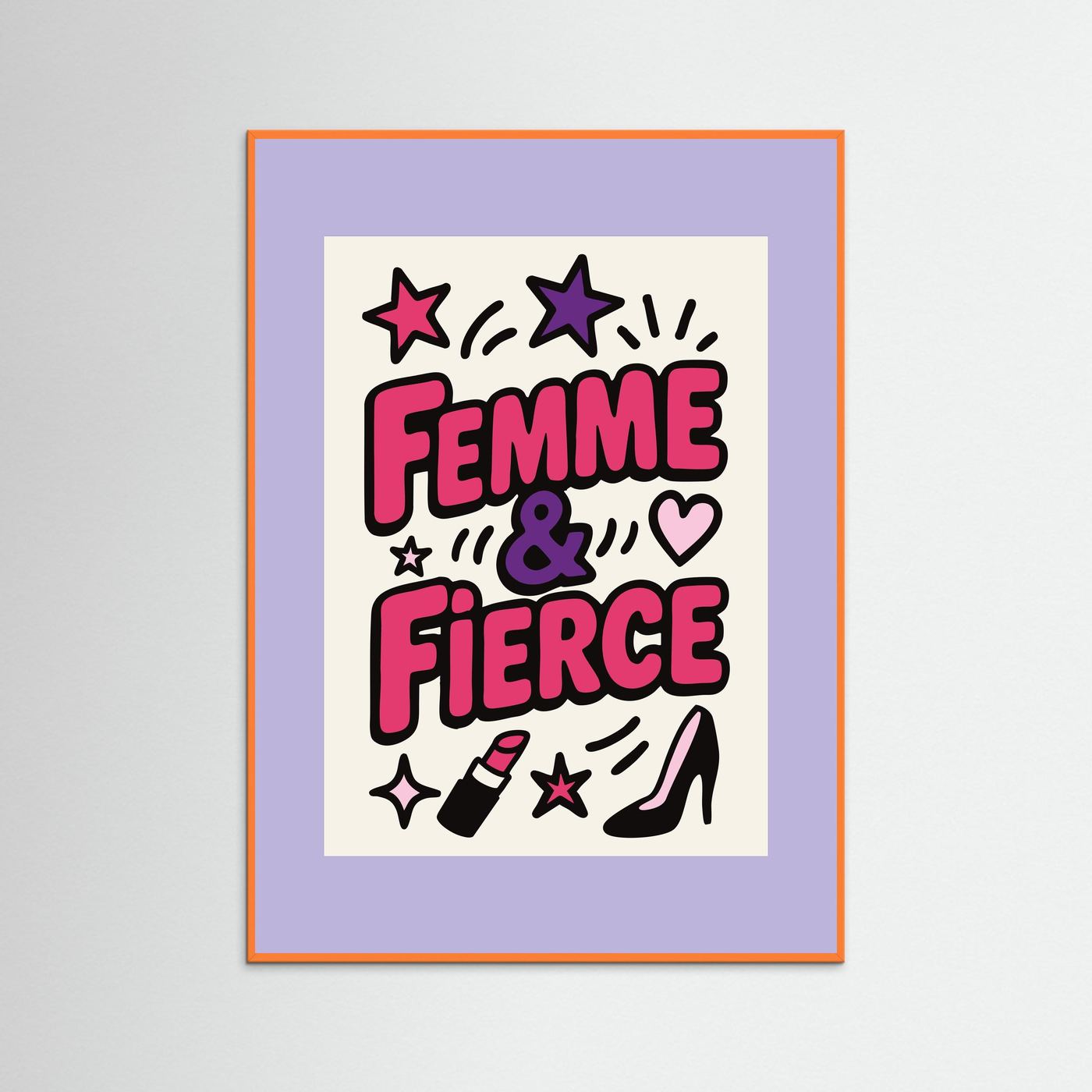 Femme & Fierce | Fine Art Paper
