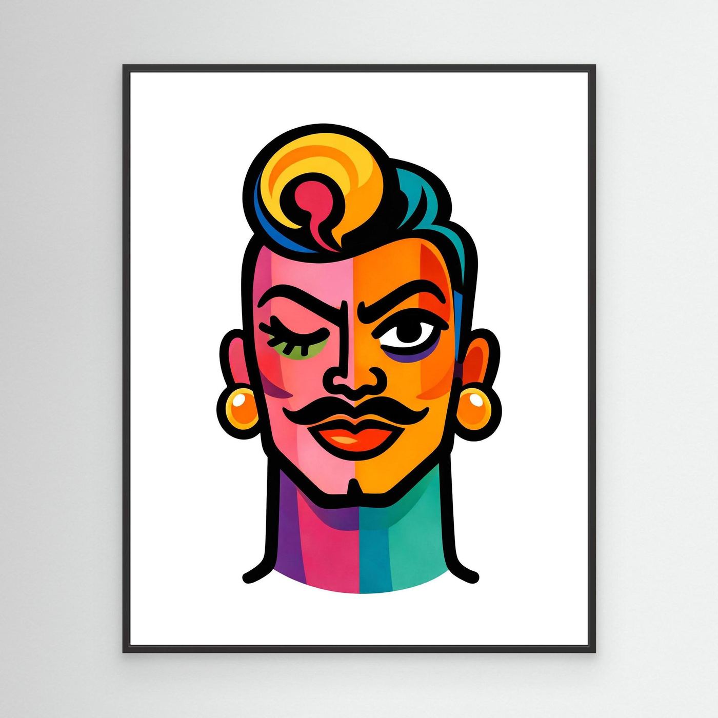 Proud Portraits: Quiff | Canvas