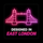 Neon icon card: Tower Bridge, Designed in East London