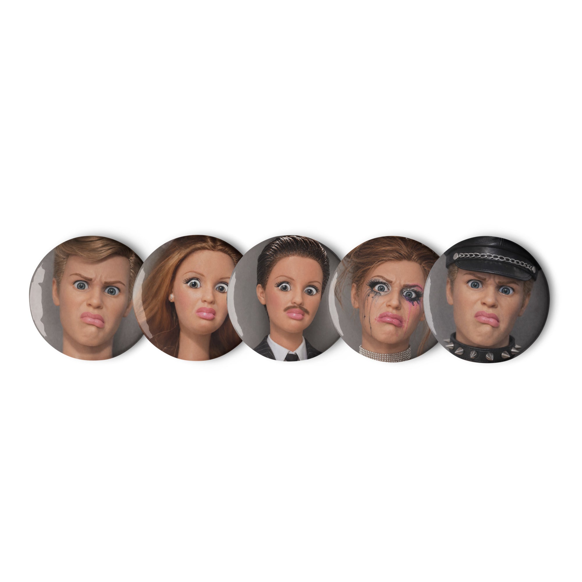 Hot Mess Icons | Button Pins Set
