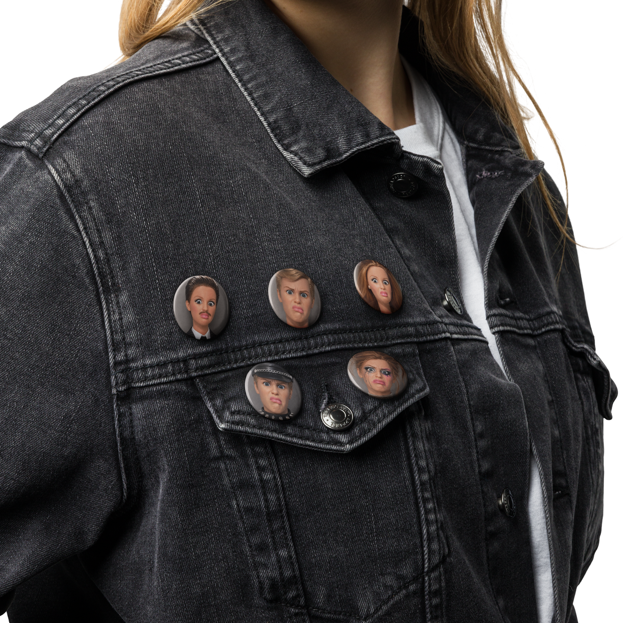 Hot Mess Icons | Button Pins Set