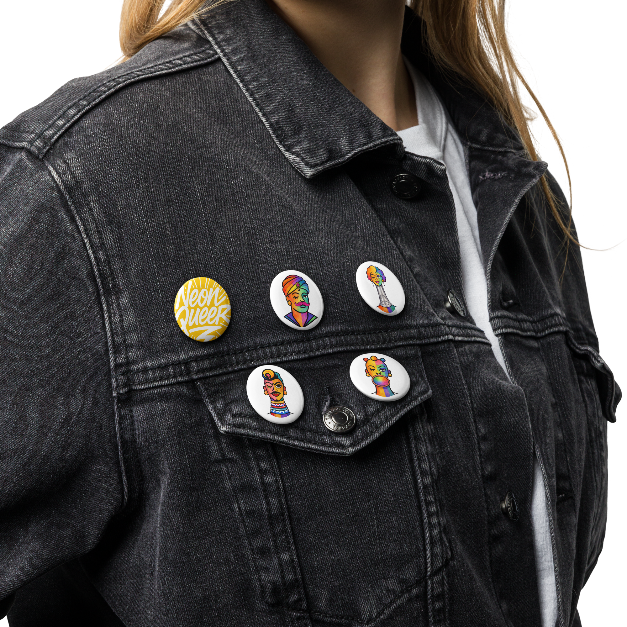 Proud Portraits 1 | Button Pins Set