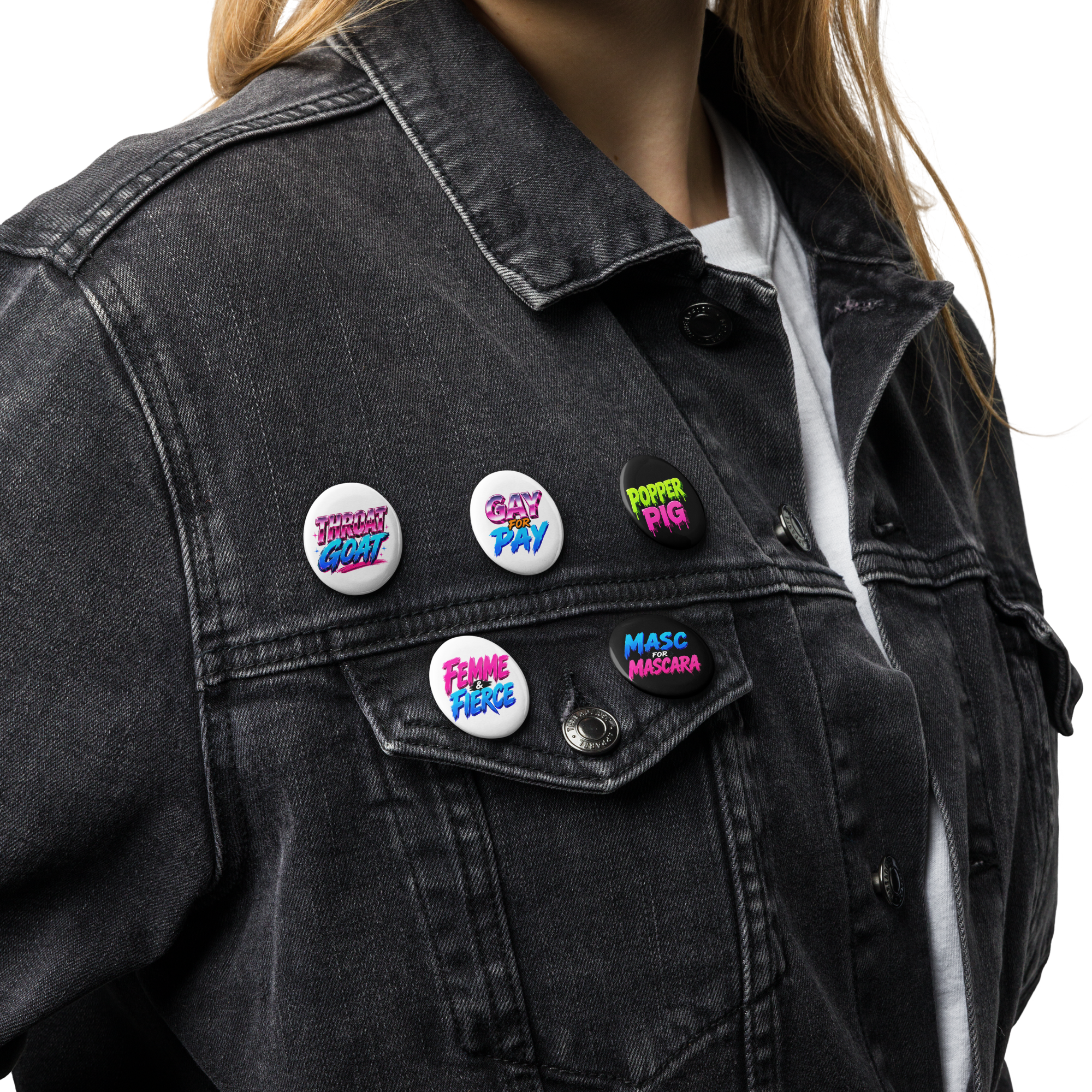 80s Anarchy | Button Pins Set