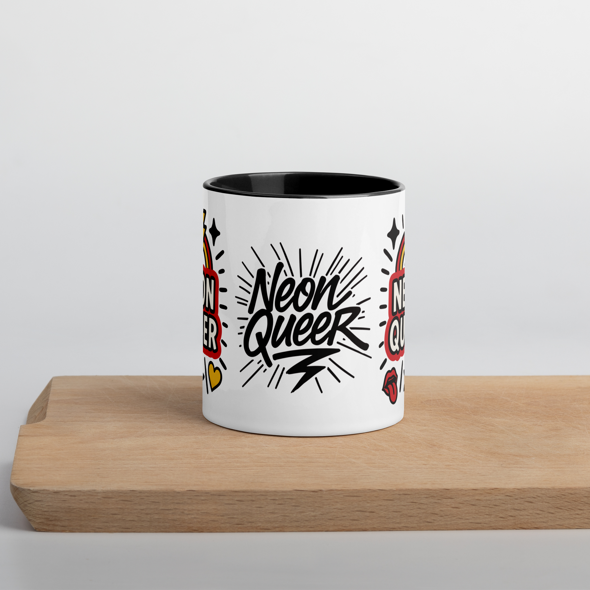 NeonQueer Love in LED | Ceramic Mug