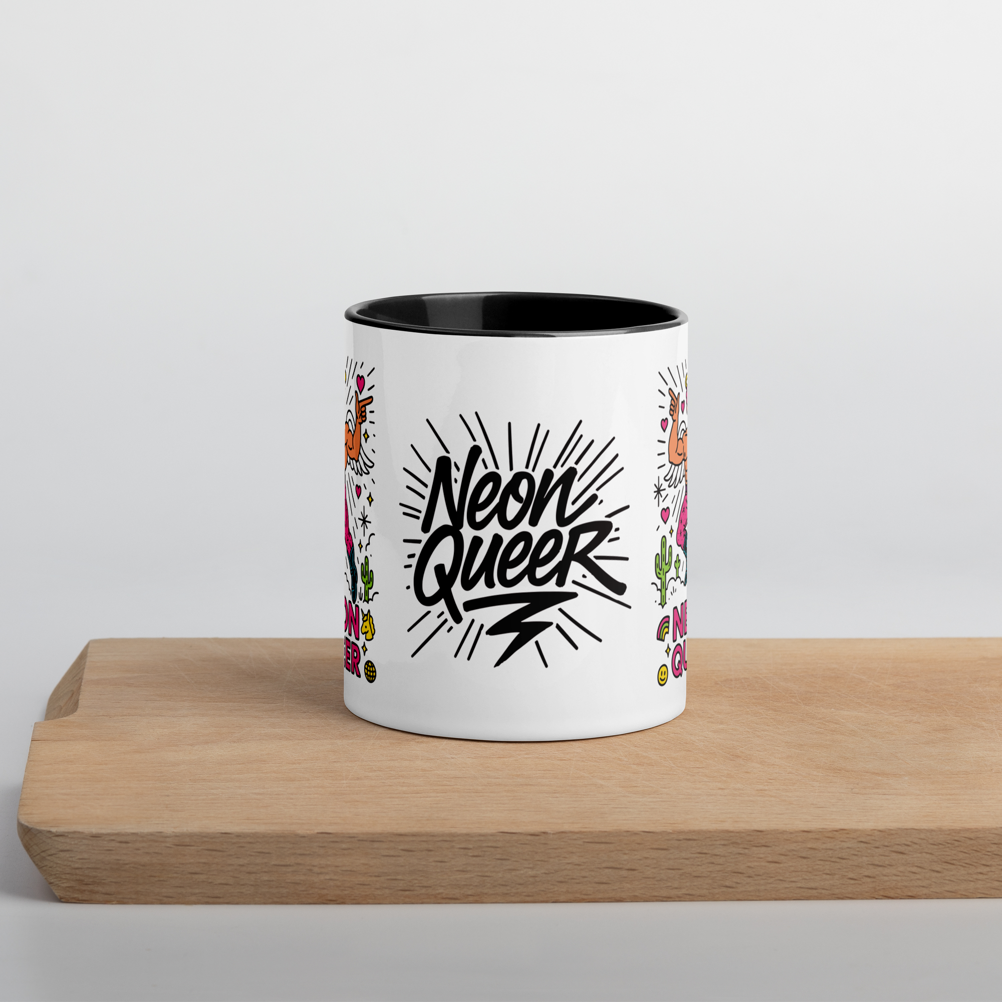 NeonQueer Angel | Ceramic Mug