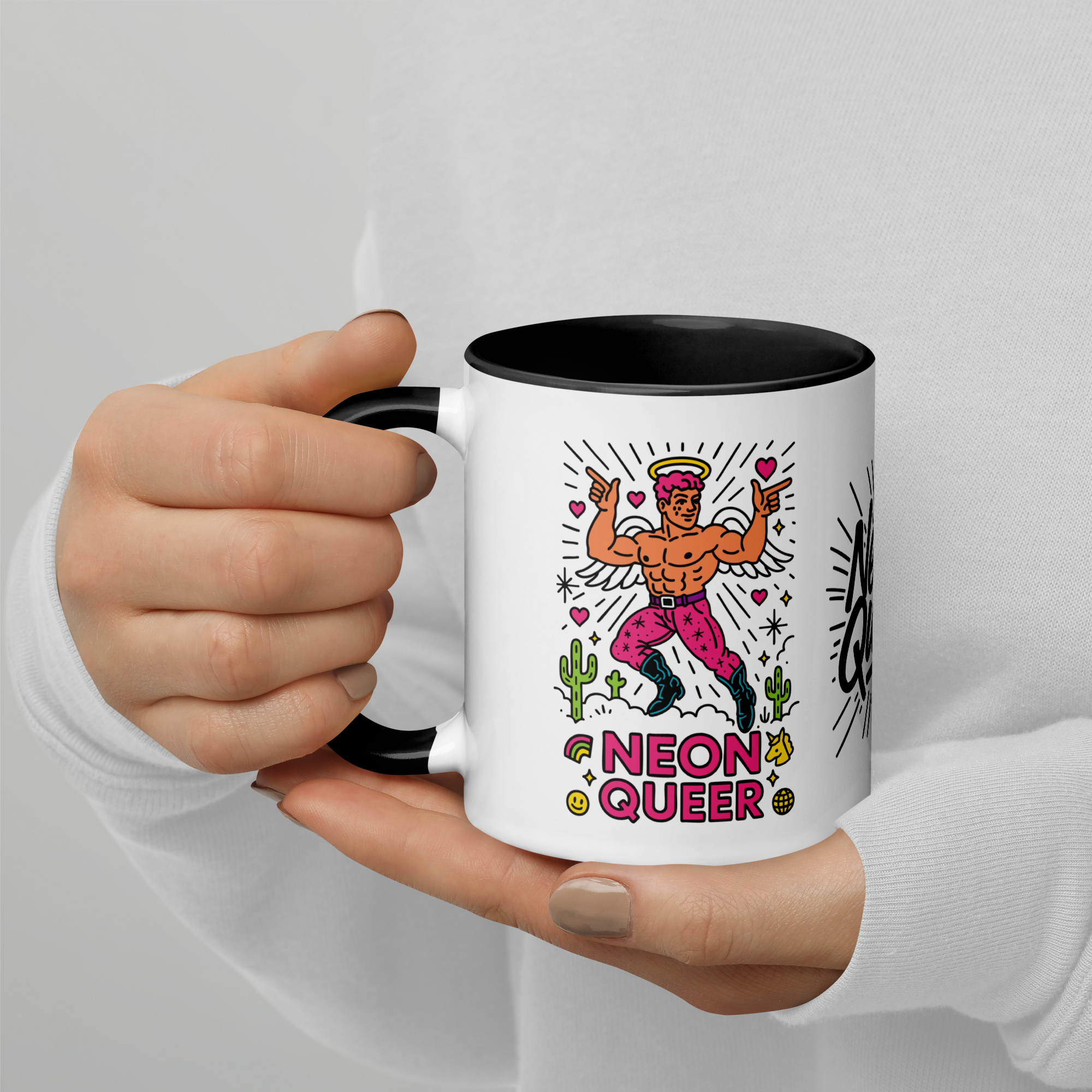 NeonQueer Angel | Ceramic Mug