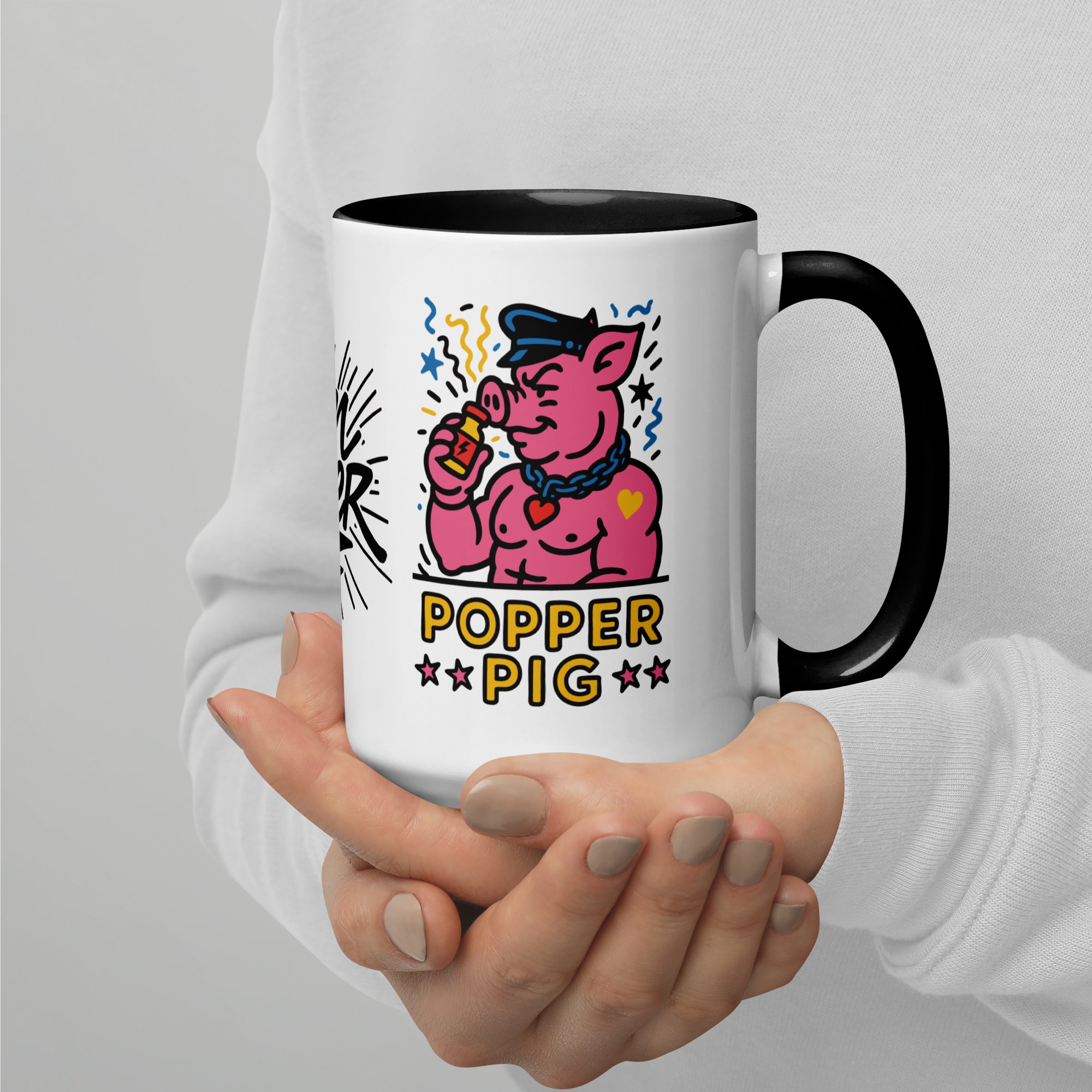 Popper Pig | Ceramic Mug