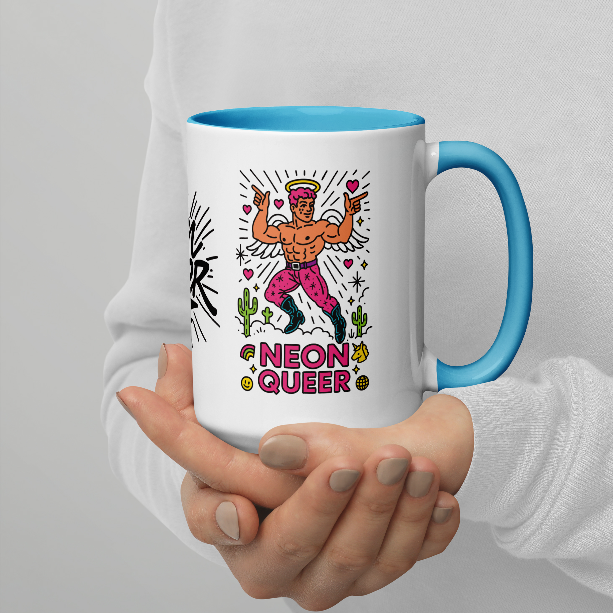 NeonQueer Angel | Ceramic Mug