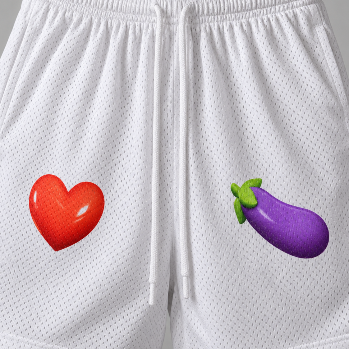 Heart Big Boys | Mesh Drawstring Shorts
